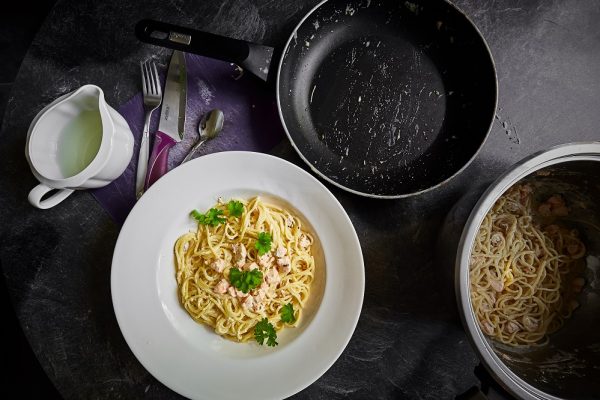 Kochen ist eine reine Fantasie – Sizilianische Spaghetti mit Lachs ...